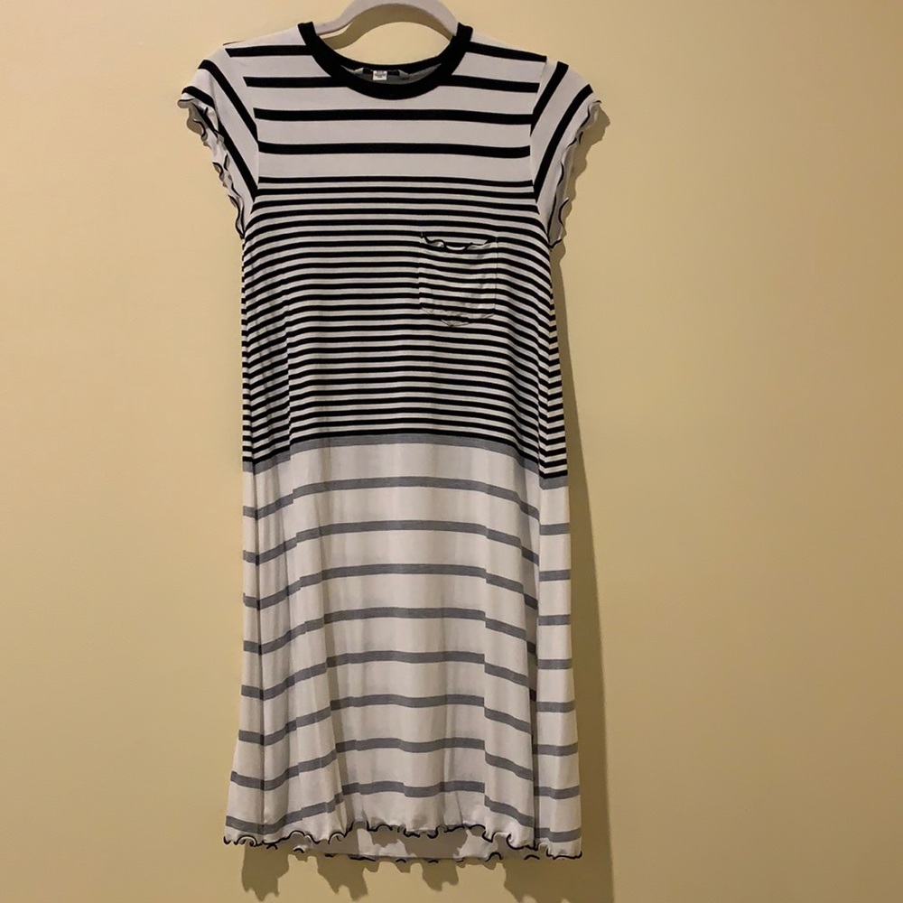 aeo striped dress
